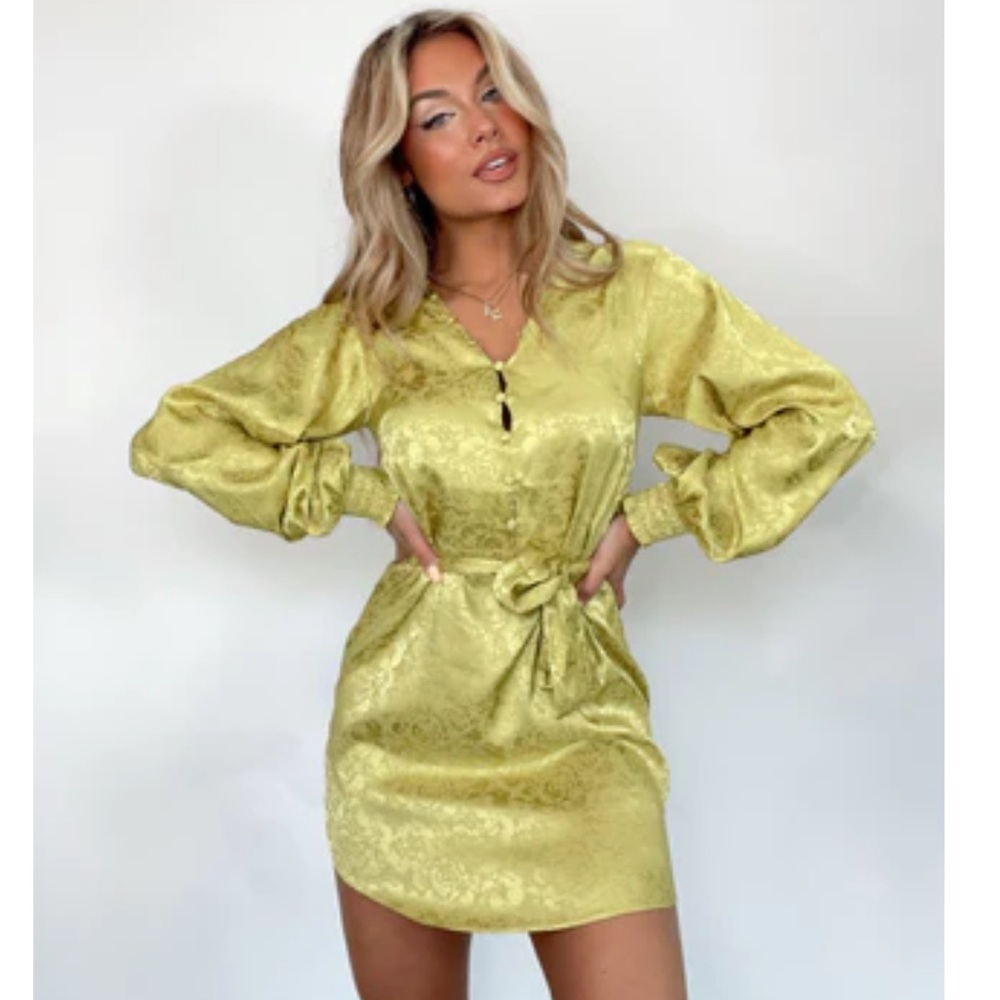 Satin Mini dress